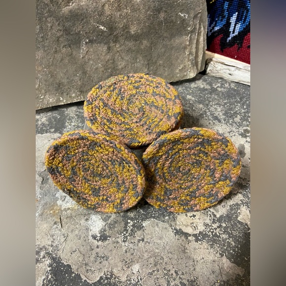 Ethically Made Rug Coasters - Picture 8 of 9